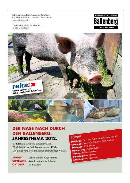 reka willkommen - rekaaktuell.ch