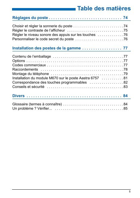 Aastra 6755 - Atelsys