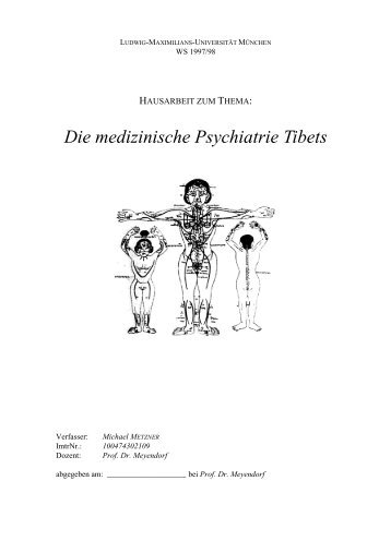 Die medizinische Psychiatrie Tibets - Leerheit.de