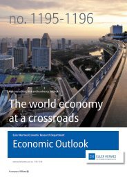 The world economy at a crossroads - Euler Hermes