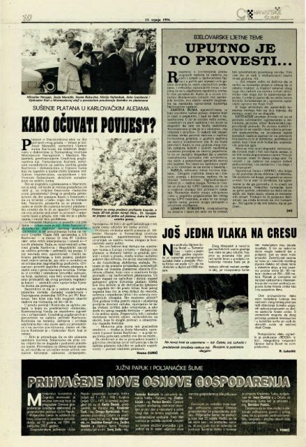 HRVATSKE ŠUME 37 (13.7.1994.)