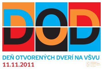 DEÅ OTVORENÃCH DVERÃ NA VÅ VU 11.11.2011