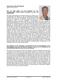 Interview mit Dr. Bodo Köhler - Zeitenschrift