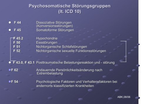 Aktuelle psychosomatische Krankheitsmodelle