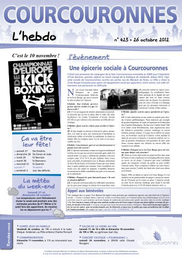 L'Hebdo nÂ°423 - Courcouronnes