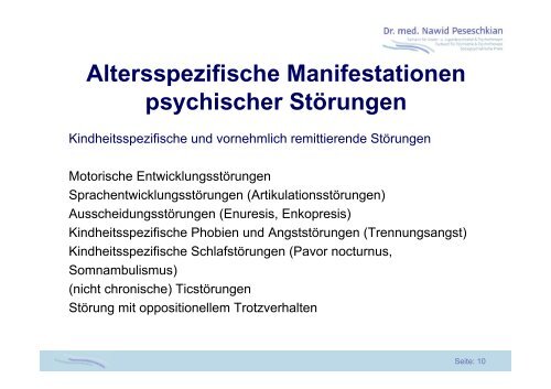 Psychische Störungen bei Kindern und Jugendlichen