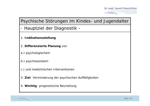 Psychische Störungen bei Kindern und Jugendlichen