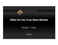 GPUs for the True Mass Market - Graphics Hardware