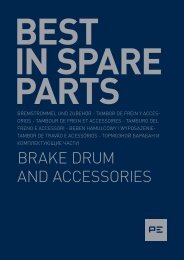 BRAKE DRUM AND ACCESSORIES - OLMOSDON