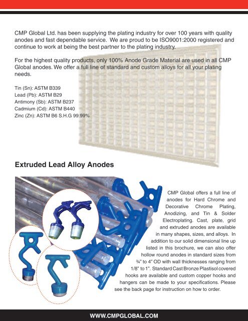 Plating Anodes Brochure