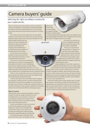 Camera Buyers' Guide - Hi-Tech Security Solutions