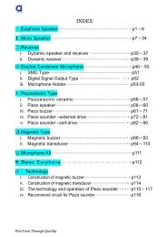 M9767O Omnidirectional Foil Electret ... - Dau Components