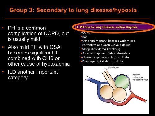 Greg Calligaro Definition and classification of pulmonary hypertension