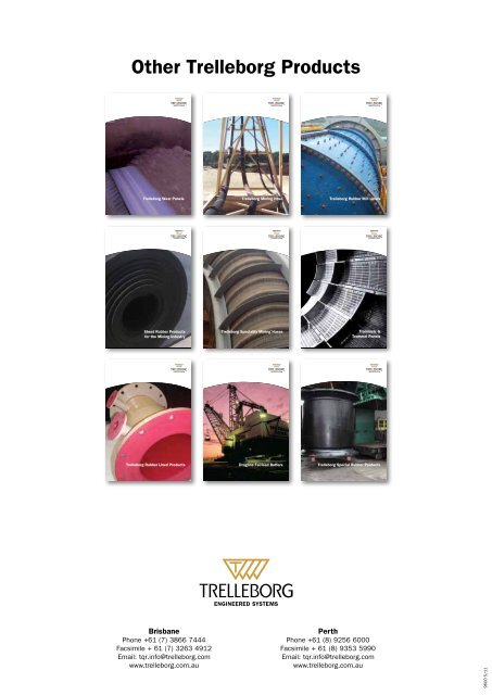 Pulley Lagging - Trelleborg.com.au