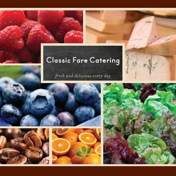 Classic Fare Catering C - CampusDish