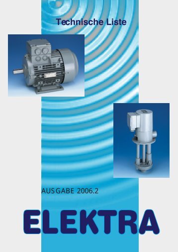 Technische Liste - Elektra Handelsgesellschaft mbh