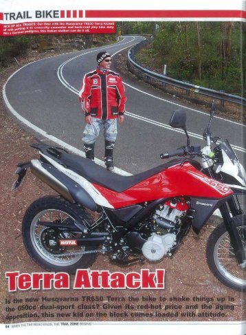 Test TR 650 Terra Trailzone - Husqvarna