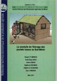 La conduite de lelevage des poulets locaux au sud BÃ©nin - eRails