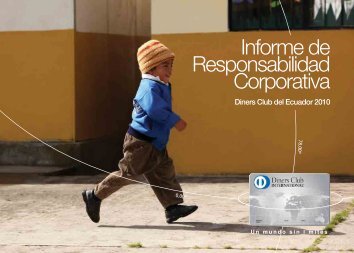 Informe de Responsabilidad Corporativa - Diners Club del Ecuador