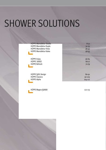 Huppe Shower Solutions (.pdf, 11,6 ÐÐ) - Teplokom Design ...