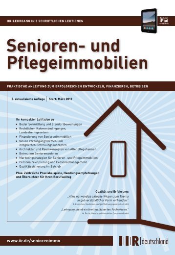 Senioren- und Pflegeimmobilien - IIR Deutschland GmbH