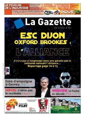 TÃ©lÃ©charger le numÃ©ro - La Gazette de CÃ´te d'Or