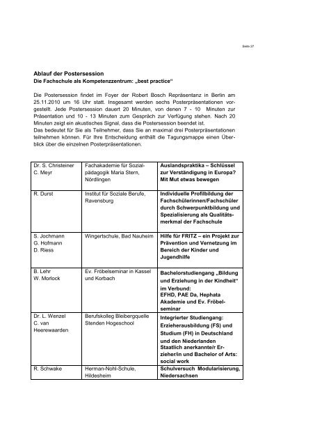 Fachschulen 2015 - Bundesverband evangelischer ...