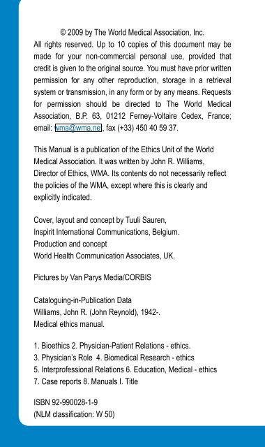 Intro - World Medical Association