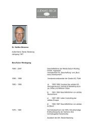 Dr. Steffen Stremme Aufsichtsrat, Beirat, Beratung ... - Ludwig Beck