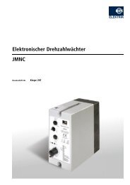 elektronischer drehzahlwÃ¤chter Jmnc - Vossloh Kiepe GmbH