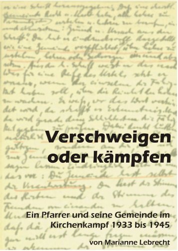 Buch über Pfarrer Lebrecht - evangelische Kirchengemeinde Groß ...