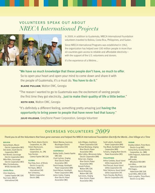 Download Brochure - National Rural Electric Cooperative Association