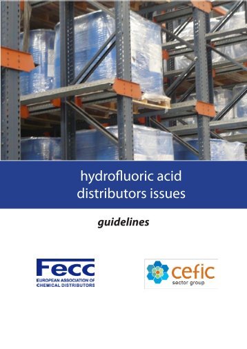 Hydrofluoric Acid Distributors Issues Guidelines - Eurofluor