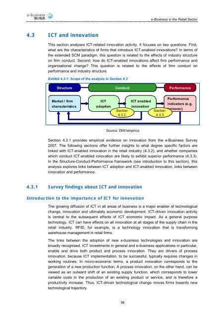 ICT and e-Business Impact in the Retail Industry - empirica