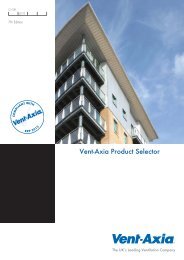 Vent-Axia Product Selector