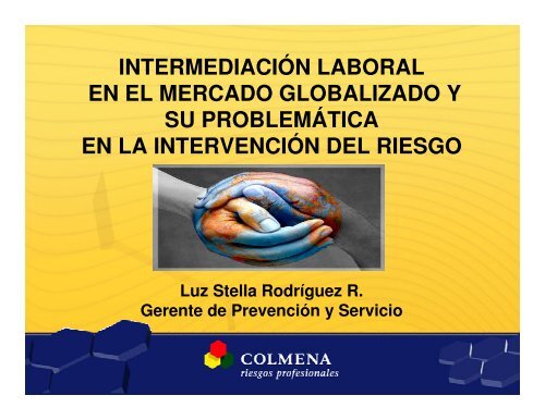 El mercado globalizado y su problemática en la intervención del ...