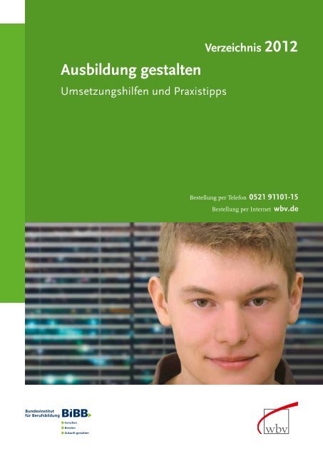 Ausbildung gestalten