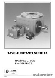 Manuale di U&M (TA ) - Autorotor Srl