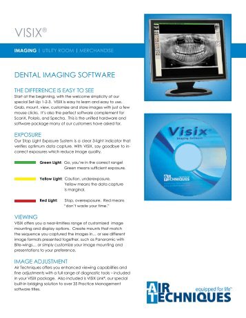 Visix Imaging Software - Air Techniques, Inc.