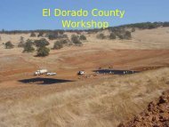 New Construction General Permit - El Dorado County & Georgetown ...