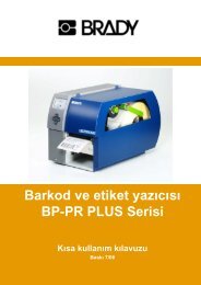 Barkod ve etiket yazıcısı BP-PR PLUS Serisi
