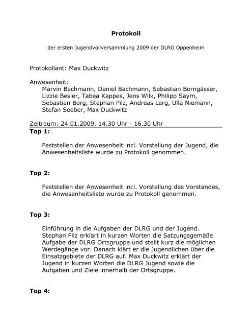 Download (PDF) - DLRG Oppenheim