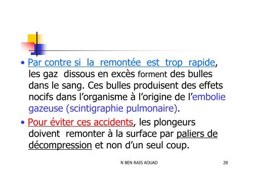 CH 3 Biophysique de l'état gazeux - medramo