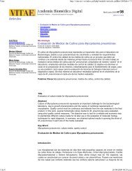 Evaluation of culture media for Mycoplasma pneumoniae