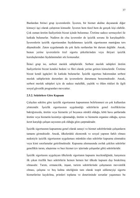 YÃKSEK LÄ°SANS TEZÄ° (Ä°ÅSÄ°ZLÄ°K SÄ°GOR.pdf - TÃ¼rkiye Ä°Å Kurumu