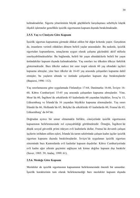 YÃKSEK LÄ°SANS TEZÄ° (Ä°ÅSÄ°ZLÄ°K SÄ°GOR.pdf - TÃ¼rkiye Ä°Å Kurumu