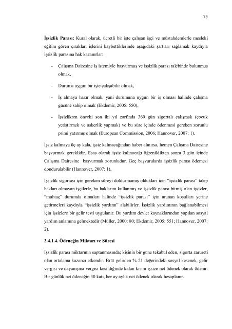 YÃKSEK LÄ°SANS TEZÄ° (Ä°ÅSÄ°ZLÄ°K SÄ°GOR.pdf - TÃ¼rkiye Ä°Å Kurumu