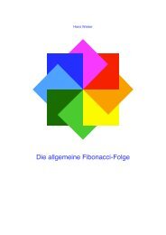 Die allgemeine Fibonacci-Folge - Hans & Meta Walser