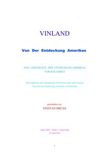 Vinland - Entdeckungsgeschichte der Amerikas