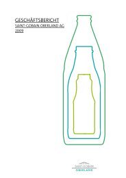 glas ist das am besteN geeigNete - Saint-Gobain Oberland AG